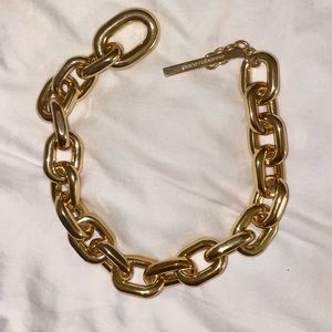 Paco Rabanne XL Chain Link necklace in gold
